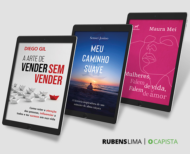 Criação de capas de livros digitais (ebooks)