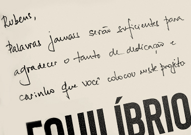 Dedicatoria a Rubens Lima, O Capista 1