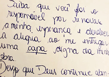 Dedicatoria a Rubens Lima, O Capista 4