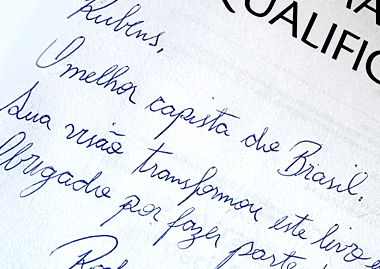 Dedicatoria a Rubens Lima, O Capista 6